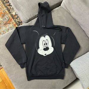 Retro Disneyland Resorts By Hanes Mickey Mouse Hoodie Double Sided Small